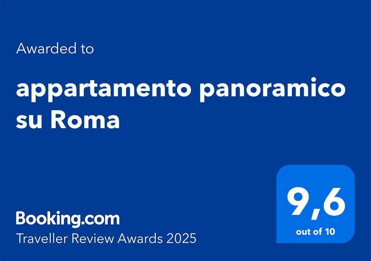 Apartment Appartamento Panoramico Su Roma Italy